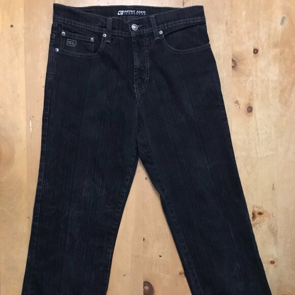 Slim Straight - Black Jeans - Size 32x30 - Picture 1 of 6